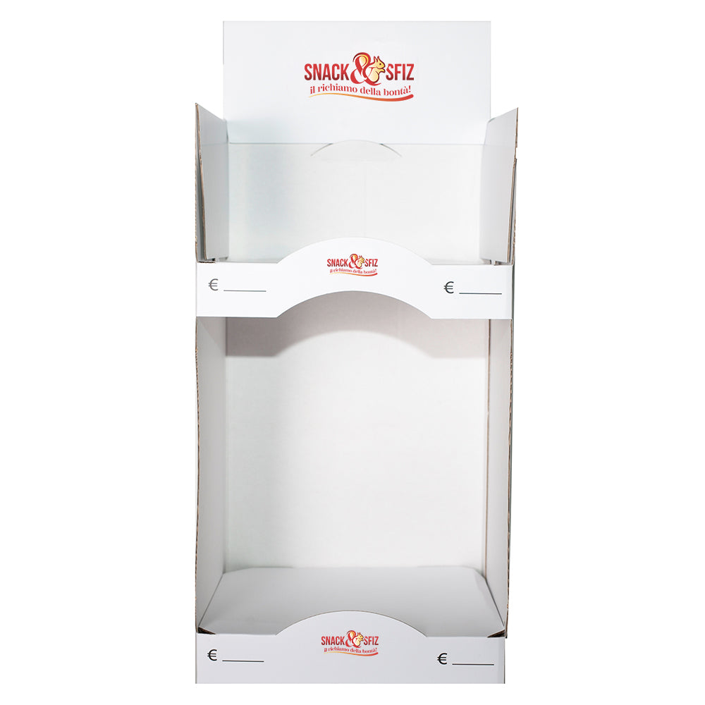 Espositore Vuoto Piccolo Snack e Sfiz - 4 scatoline