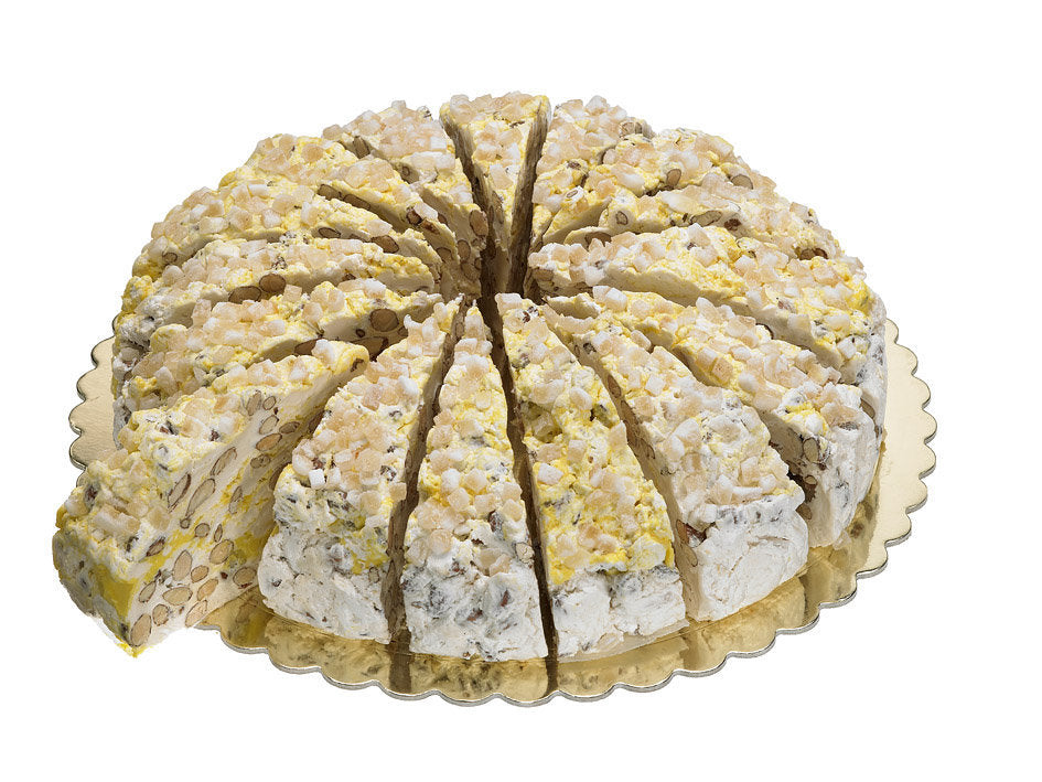 Torta di Torrone Pretagliata al Limoncello 4Kg