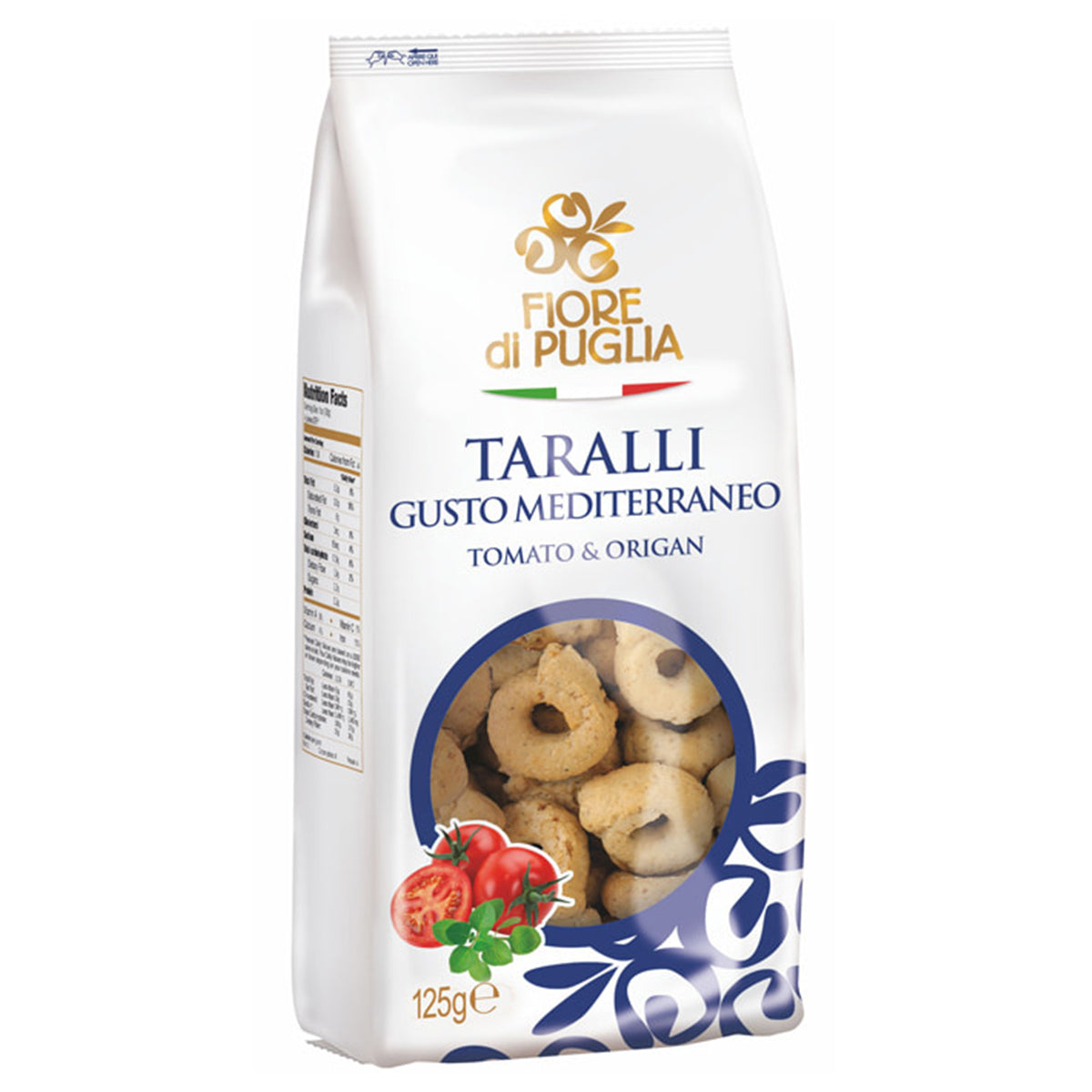 Taralli Mediterranei 10 pz Gr 500