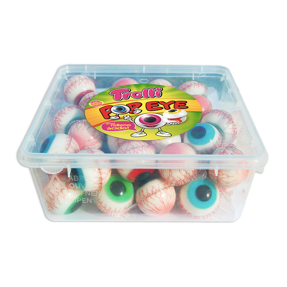 Caramelle Gelatina Ripiene Occhi Pop Eye Trolli Gr. 19 45pz - Ingrosso
