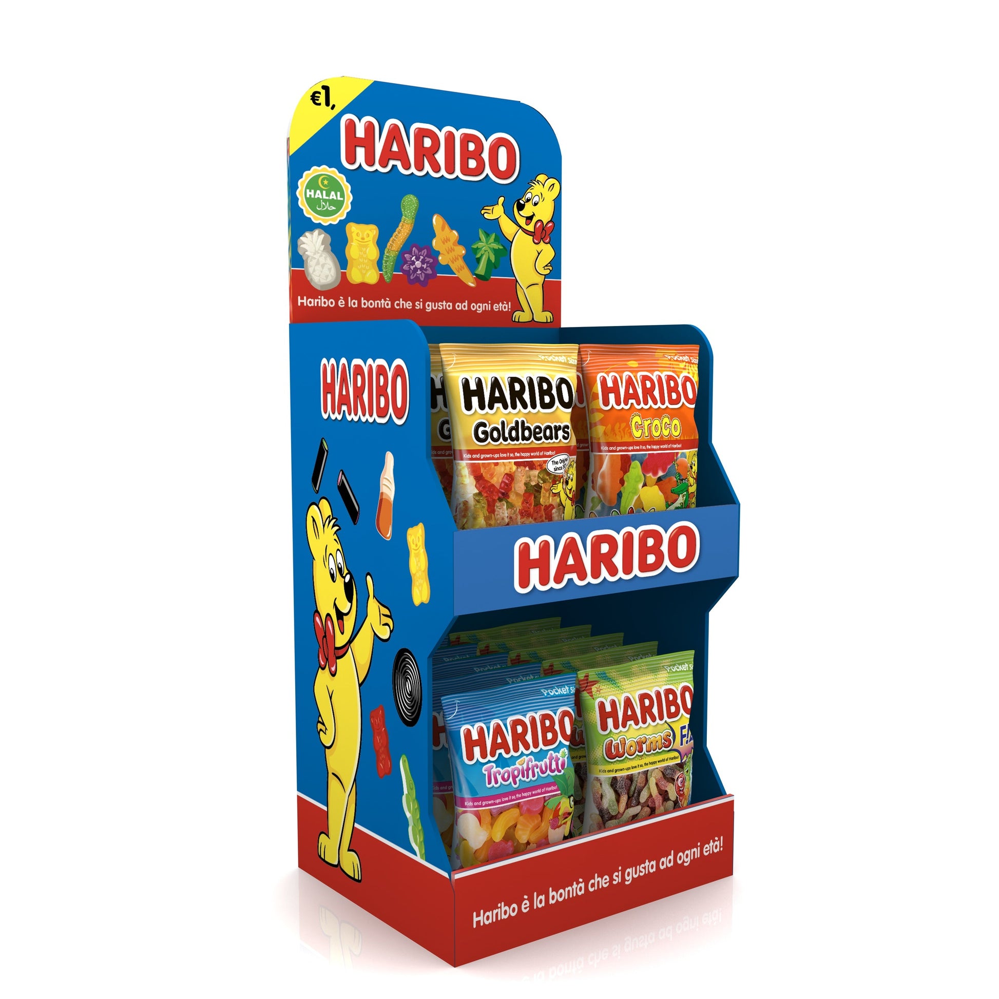 Expo Haribo Halal 40pz 100g