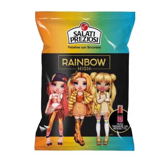 Chips Patatine con Sorpresa Rainbow Salati Preziosi - 25gr 24Pz