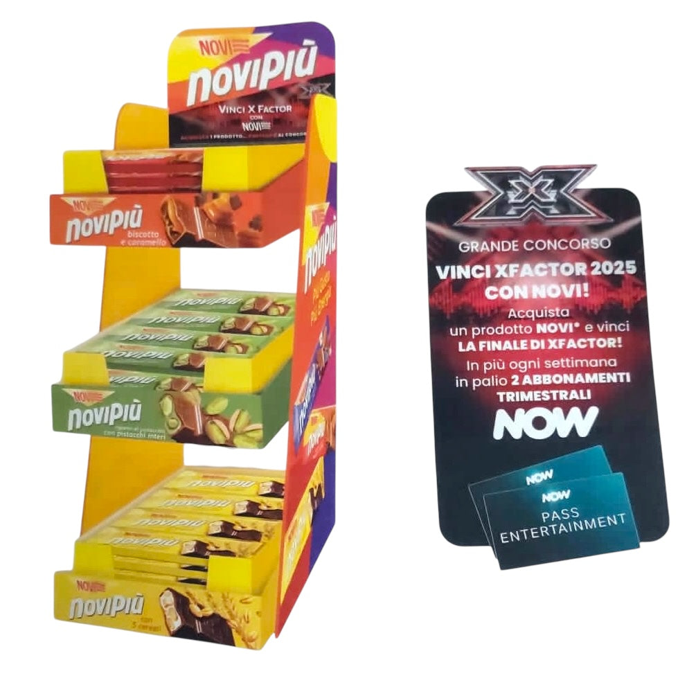 Expo Tavolette NoviPiù Novi 28/35gr 90pz