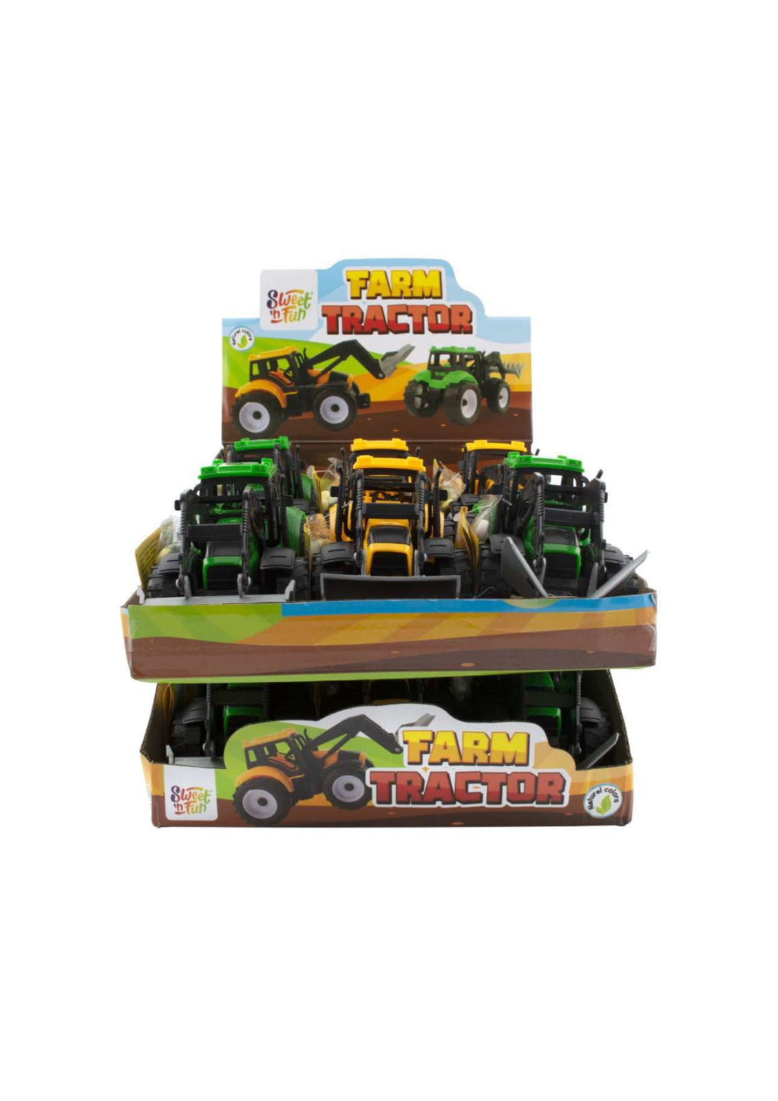 Giochi da Banco Trattore Farm Tractor - Sweet 'n Fun Espositore Pz 12