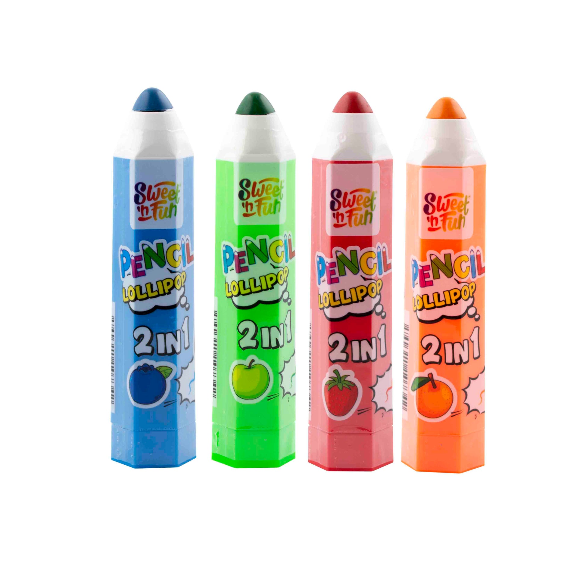 Giochi da Banco Pencil Lollipop 2in 1 - Sweet 'n Fun Espositore Pz 20 Gr 15