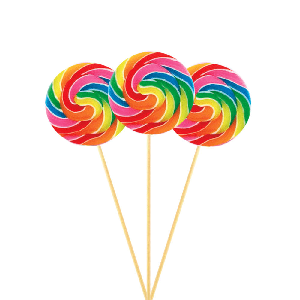 Lecca Lecca Spirale Arcobaleno 60gr. 24pz - Cidne