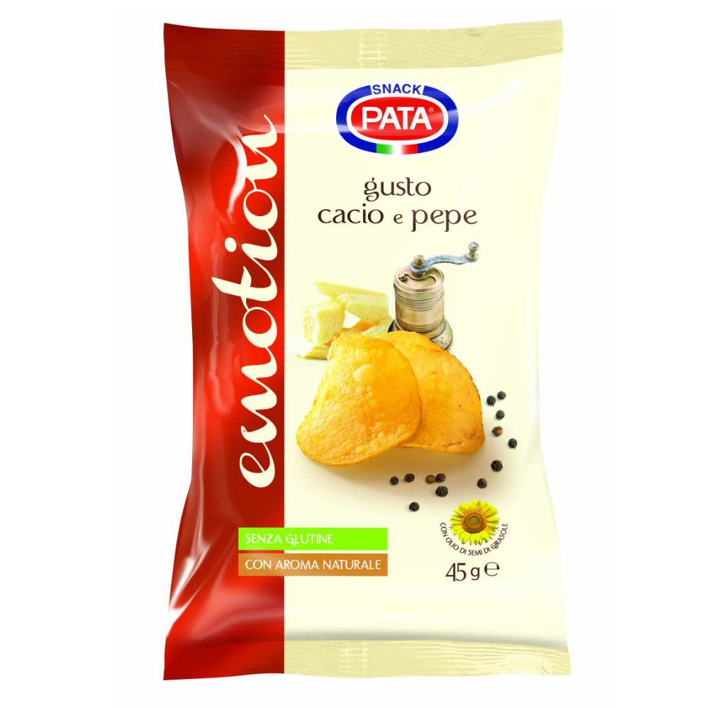 Pata Chips Cacio e Pepe - 45gr 21Pz