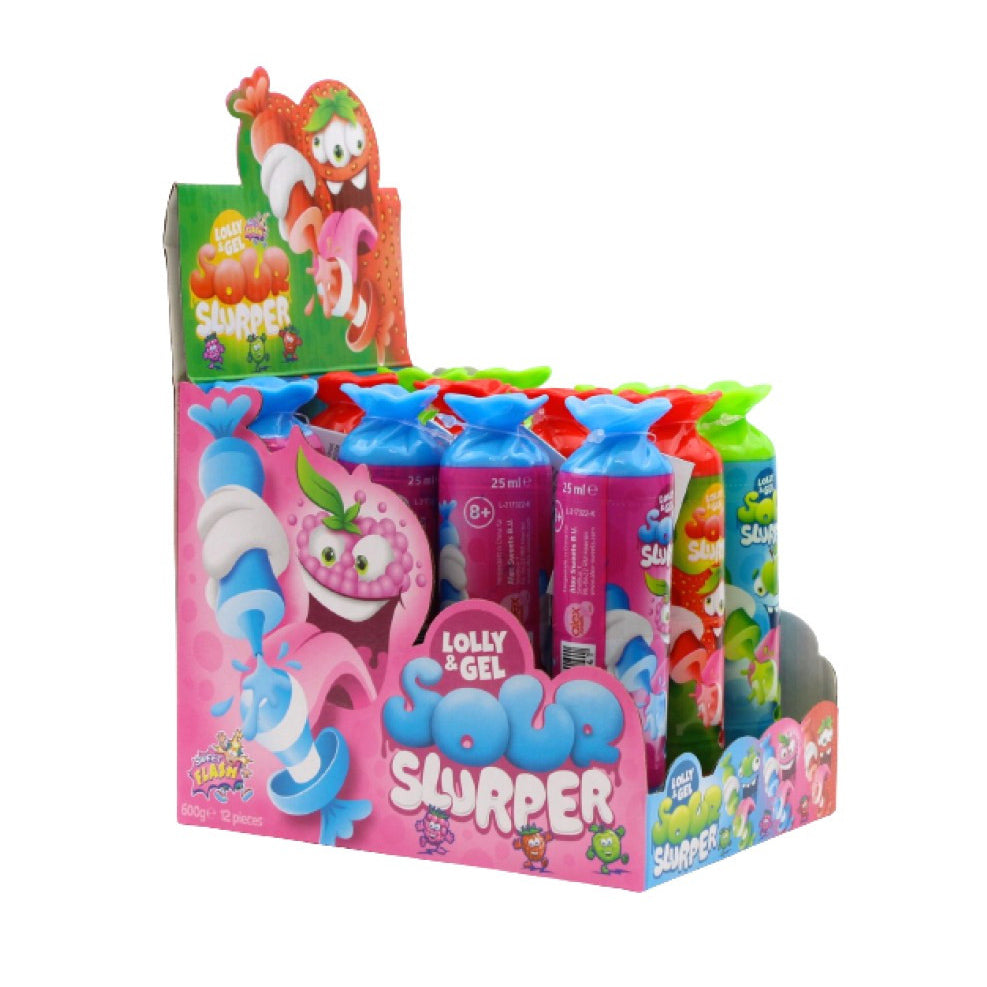 Sour Slurper Squeeze & Lick - Bonby Gr.50 Pz.12