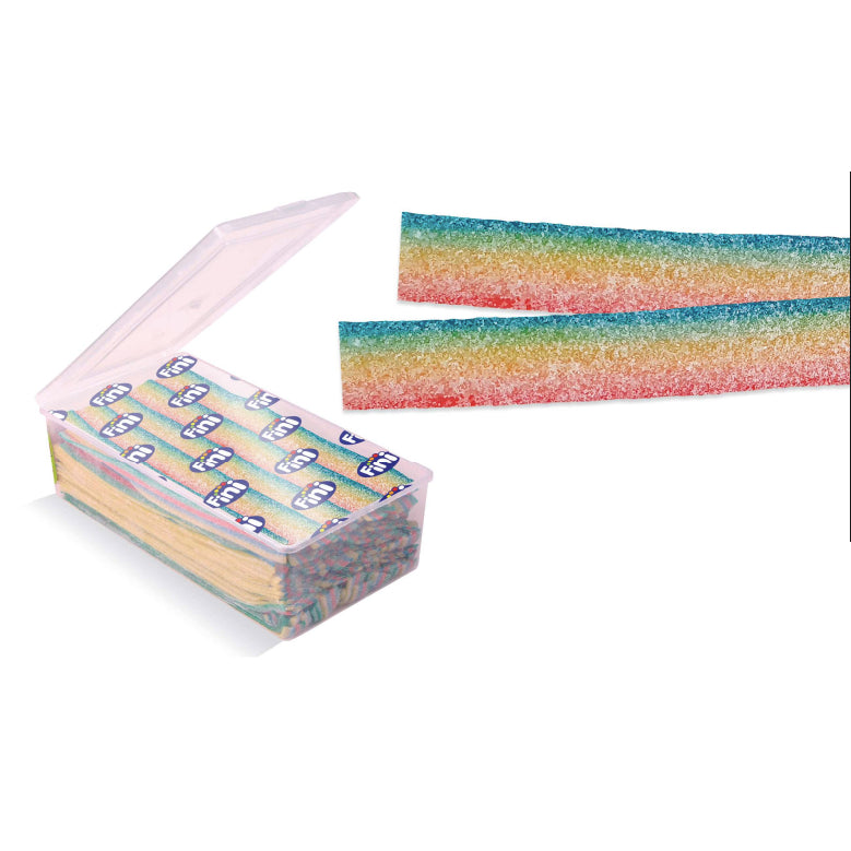  Caramelle Strips Zuccherate Lingue Multicolore - Vasca Fini 200pz
