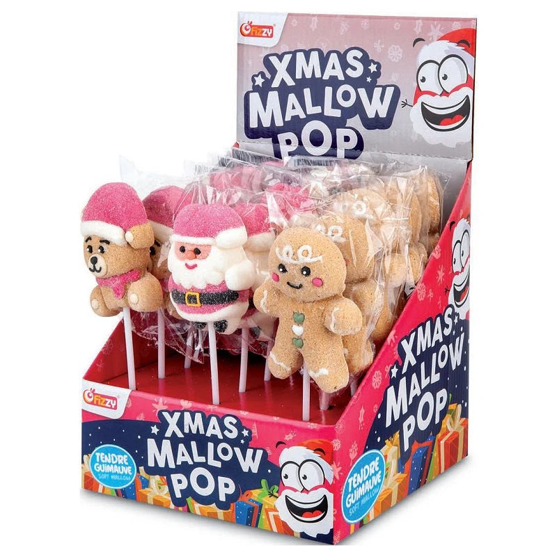 Lecca Mallow Tris Natale - Xmas Mallow Pop- Fizzy Pz 24 g.35