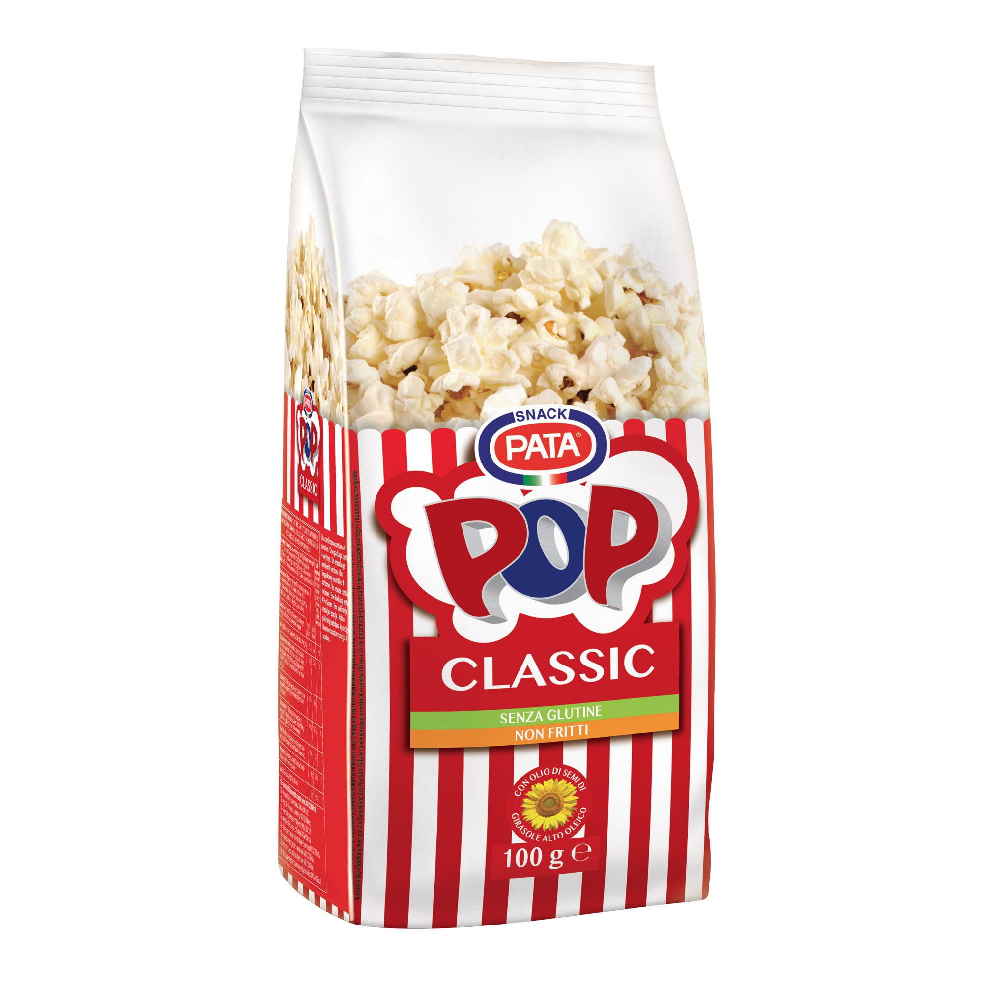 Pata Pop Corn Metallizzato - 100gr 9Pz