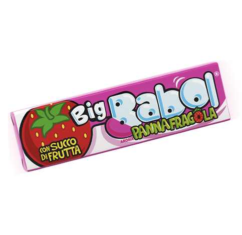 Big Babol Panna e Fragola Perfetti 24Pz