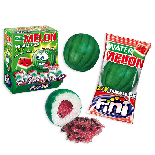 Bubble Gum Fizzy Melon Fini Pz 200