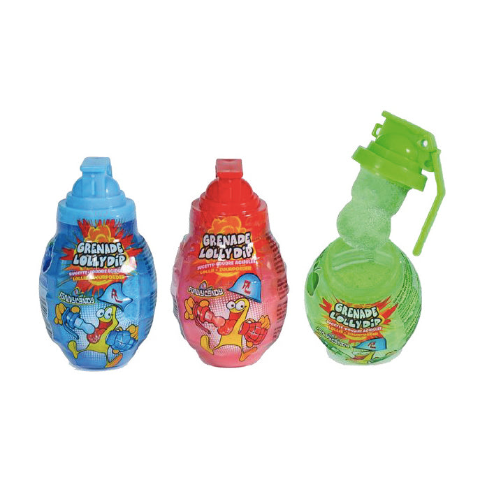 Lecca Bomba Grenade Lolly Dip Funny Candy - Pz 18