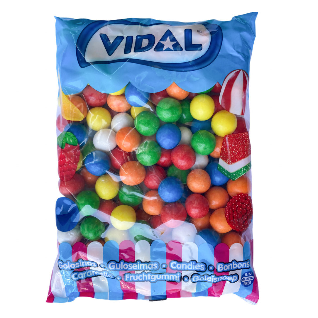 Palline Bubble Gum 28mm Vidal 2Kg