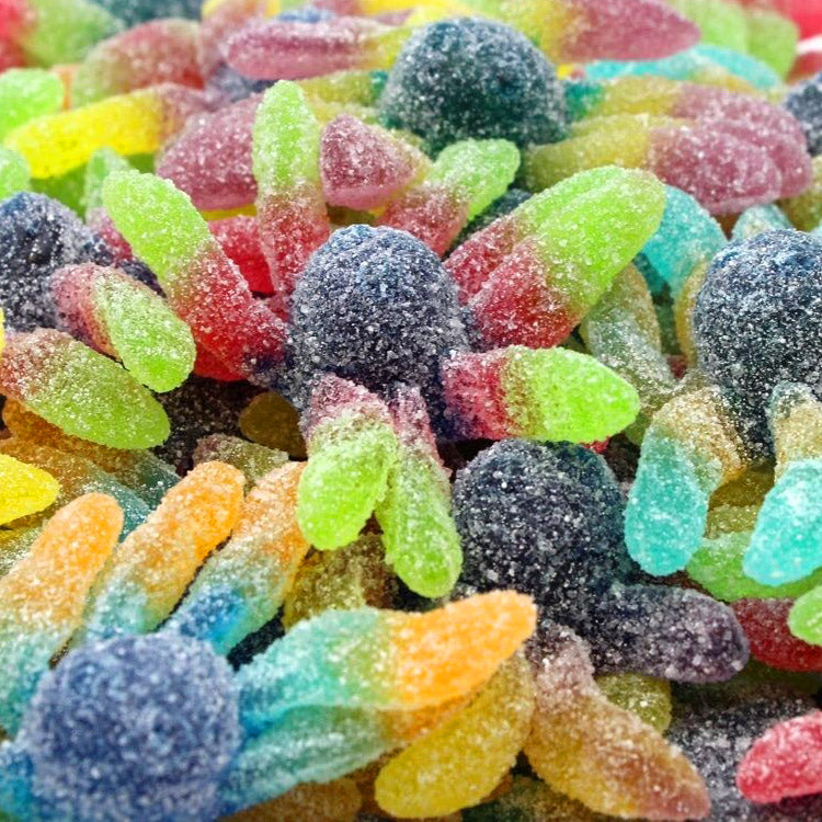 Polipi Octopus Frizzanti Aciduli Trolli 100g 12Pz