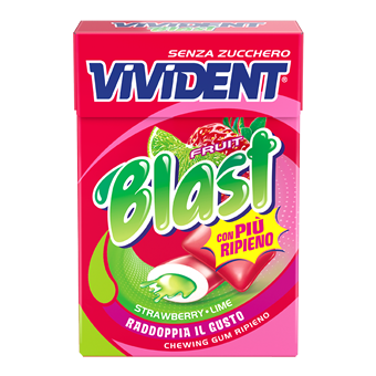 Vivident Blast Fruit Perfetti 20Pz